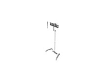 EDBAK Flat Screen Trolley for One Screen Floor stand, TR5E, 42-65 ", Trolleys & Stands, Maximum weight (capacity) 50 kg, Black