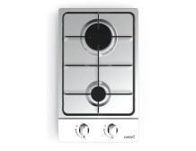 CATA Hob GI 3002 X Gas, Number of burners/cooking zones 2, Rotary knobs, Stainless steel
