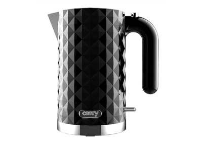 Camry CR 1269 Standard kettle, Plastic, Black, 2200 W, 360 rotational base, 1.7 L
