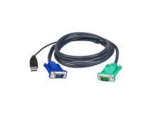 Aten 5M USB KVM Cable with 3 in 1 SPHD 2L-5205U