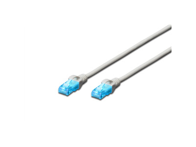 Digitus Patch Cord CAT 5e U-UTP, PVC AWG 26/7, 0.5 m