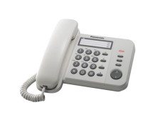 Panasonic Corded Phone KX-TS520FXW White