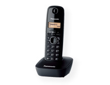 Panasonic Cordless KX-TG1611FXH Black, Caller ID, Wireless connection, Phonebook capacity 50 entries, Built-in display,