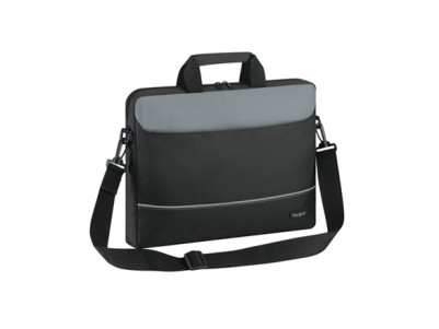 Targus Intellect Fits up to size 15.6 ", Black/Grey, Shoulder strap, Messenger - Briefcase,