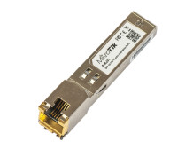 MikroTik S-RJ01 SFP, Copper, RJ-45, 10/100/1000 Mbit/s, Maximum transfer distance 100 m, 0 to +85C