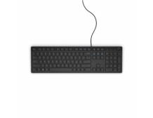 Dell KB216 Standard, Wired, Chiclet style, RU, Black, Numeric keypad, 503 g