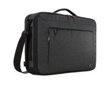 Case Logic Era Hybrid Briefcase Fits up to size 15.6 ", Obsidian, Shoulder strap, Messenger - Briefcase/Backpack