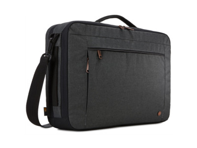 Case Logic Era Hybrid Briefcase Fits up to size 15.6 ", Obsidian, Shoulder strap, Messenger - Briefcase/Backpack