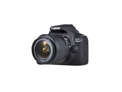 Canon EOS 2000D 18-55 III EU26 SLR Camera Kit, Megapixel 24.1 MP, ISO 12800, Display diagonal 3.0 ", Wi-Fi, Video recording, APS