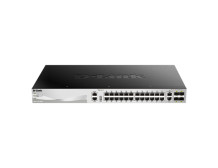 D-Link DGS-3130-30TS Switch Managed L3, Rack mountable, 1 Gbps (RJ-45) ports quantity 24, 10 Gbps (RJ-45) ports quantity 2, SFP+