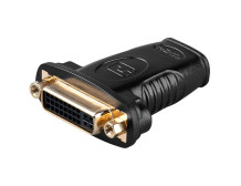 Goobay HDMI/DVI-I adapter, gold-plated 68690