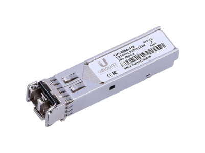 Ubiquiti UF-MM-1G SFP, Multi-Mode Fiber, Dual LC, 10/100/1000 Mbit/s, Wavelength 850 nm, Maximum transfer distance 550 m, (2-Pac