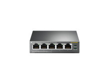 TP-LINK Switch TL-SG1005P Unmanaged, Desktop, 1 Gbps (RJ-45) ports quantity 5, PoE ports quantity 4, Power supply type External