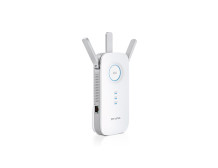 TP-LINK Extender RE450 802.11ac, 2.4GHz/5GHz, 450+1300 Mbit/s, 10/100/1000 Mbit/s, Ethernet LAN (RJ-45) ports 1, Antenna type 3x