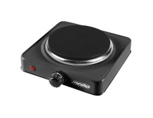 Mesko Hob MS 6508 Number of burners/cooking zones 1, Black, Table top, Electric