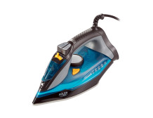 Adler Iron AD 5032 Blue/Grey, 3000 W, Steam Iron, Continuous steam 45 g/min, Steam boost performance 80 g/min, Water tank capaci