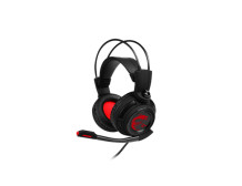 MSI DS502 Gaming Headset, Wired, Black/Red