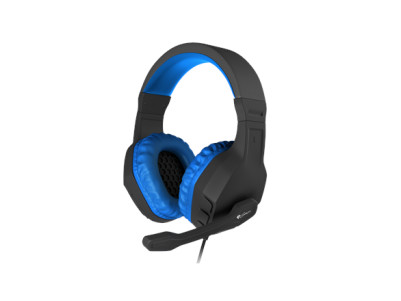 GENESIS ARGON 200 Gaming Headset, On-Ear, Wired, Microphone, Blue