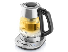 ETA Kettle Crystela Premium ETA915390000 Electric, 2200 W, 1.5 L, Glass, 360 rotational base, Stainless steel/Glass