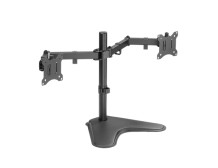 Logilink Dual Monitor Stand BP0099 Desk Mount, 17-32 ", Maximum weight (capacity) 8 kg, Black