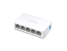 Mercusys Switch MS105 Unmanaged, Desktop, 10/100 Mbps (RJ-45) ports quantity 5, Power supply type External