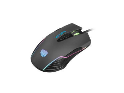 Fury Gaming Mouse Fury Hustler Wired, 500-6400 DPI, Black