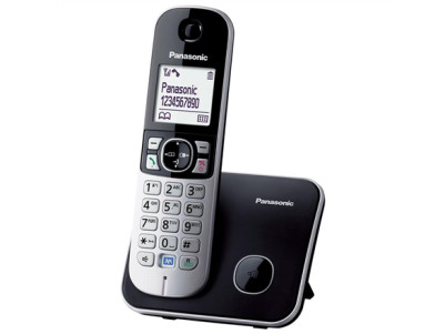 Panasonic Cordless phone KX-TG6811FXM Metallic Grey, Caller ID, 1.8 inch LCD 120 Channels One Touch Eco Mode Power Back-Up Opera