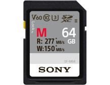 Sony 64GB SF-M Series SDXC Class10 UHS-II U3 V60 Tough Memory Card