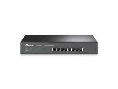 TP-LINK 8-Port Gigabit Switch TL-SG1008 10/100/1000 Mbps (RJ-45), Unmanaged, Desktop/Rackmountable, Ethernet LAN (RJ-45) ports 8