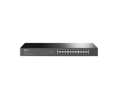 TP-LINK Switch TL-SF1024 Unmanaged, Rackmount, 10/100 Mbps (RJ-45) ports quantity 24