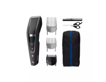 Philips Series 5000 Beard and Hair Trimmer HC5632/15 Cordless or corded, Number of length steps 28, Step precise 1 mm, Black