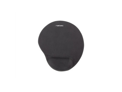 Natec Mouse Pad, Marmot, Black, Gel Filling 225x245 mm