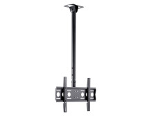 EDBAK Ceiling Mount With Height Adjustment Ceiling mount, CMS21, 40-75 ", Maximum weight (capacity) 60 kg, Black