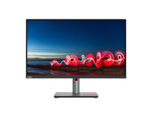 Lenovo ThinkVision T27h-30 27 ", IPS, QHD, 2560 x 1440, 16:9, 6 ms, 350 cd/m , Black, HDMI ports quantity 1x HDMI 2.0, DisplayPo