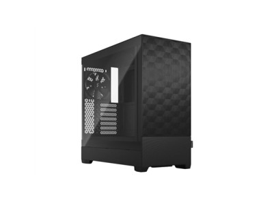 Fractal Design Pop Air Black TG Clear Tint, ATX, mATX, Mini ITX, Power supply included No
