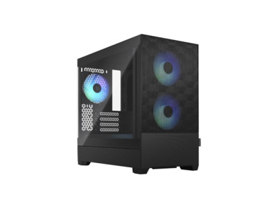 Fractal Design Pop Mini Air RGB Black TG Clear Tint, mATX, Mini ITX, Power supply included No