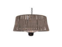 SUNRED Heater ARTIX M-HO BROWN, Corda Bright Hanging Infrared, 1800 W, Brown, IP24