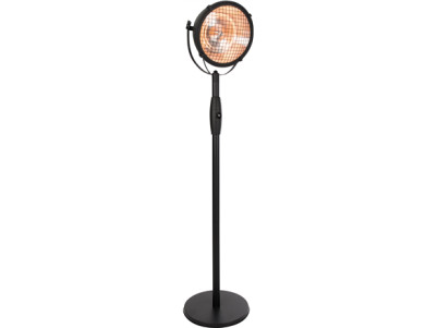 SUNRED Heater RSS19, Indus Bright Standing Infrared, 2100 W, Black, IP54