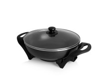 Tristar Electric Wok PZ-9130 1500 W, Stainless steel, 4.5 L, Black