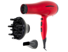 Camry Hair Dryer CR 2253 2400 W, Number of temperature settings 3, Diffuser nozzle, Red