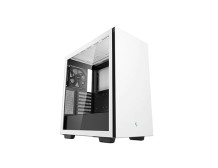 Deepcool MID TOWER CASE CH510 Side window, White, Mid-Tower, Power supply included No