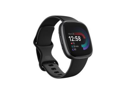 Fitbit Versa 4 Smart watch, NFC, GPS (satellite), AMOLED, Touchscreen, Heart rate monitor, Activity monitoring 24/7, Waterproof,