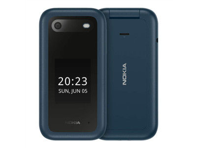 Nokia 2660 Flip Blue, 2.8 ", TFT LCD, 240 x 320, Unisoc, T107, Internal RAM 0.048 GB, 0.128 GB, microSDHC, Dual SIM, Main camera