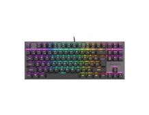 Genesis THOR 303 TKL, Mechanical Gaming Keyboard, RGB LED light, US, Black, Wired, USB Type-A