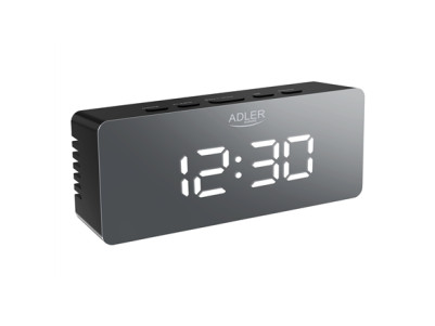 Adler Alarm Clock AD 1189B Black