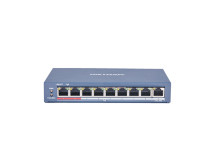 Hikvision 8-Port Gigabit Switch DS-3E0109P-E(C) Unmanaged, Desktop, PoE/Poe+ ports quantity 8, Ethernet LAN (RJ-45) ports 1