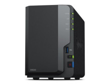 Synology DS223 Up to 2 HDD/SSD Hot-Swap, RTD1619B, Processor frequency 1.7 GHz, 2 GB, DDR4, RAID Basic, JBOD, RAID 0, RAID 1, 1x