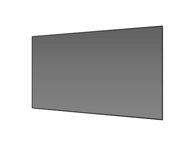 Elite Screens Fixed Frame Projection Screen AR110H-CLR3 Diagonal 110 ", 16:9, Black