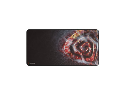 Genesis Mouse Pad Carbon 500 MAXI LAVA G2 Edition, Multicolor, 450 x 900 x 2.5 mm