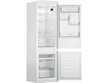 INDESIT Refrigerator INC18 T111 Energy efficiency class F, Built-in, Combi, Height 177 cm, No Frost system, Fridge net capacity 